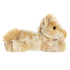 Fluffy mane detail on Aurora Caramel Horse enhances lifelike play appeal.