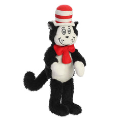 Aurora Cat in The Hat plush licensed logo, trusted keepsake