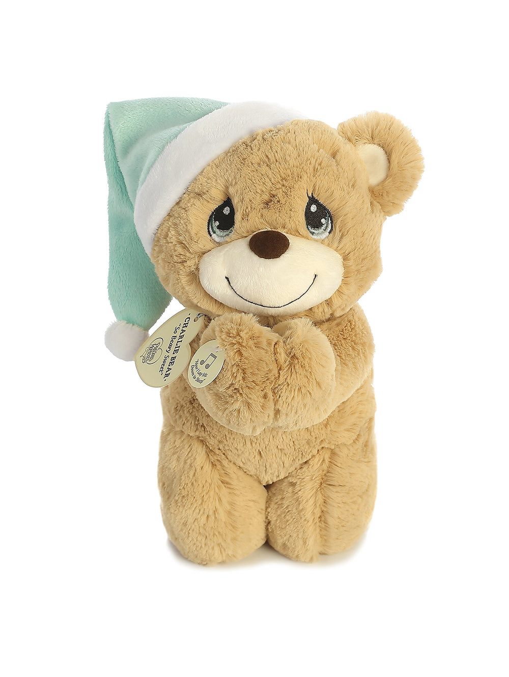 Aurora Charlie Prayer Bear close-up of sweet face inviting comfort