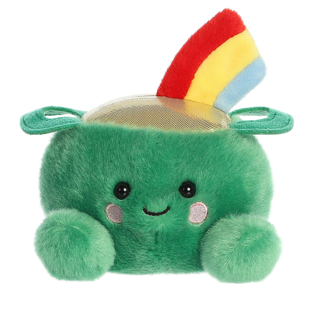 Aurora Ciara Pot of Gold Palm Pals plush in green is soft, huggable decor.