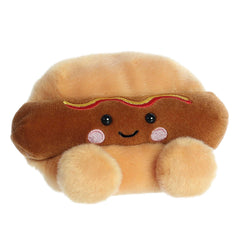 Aurora Colson Hot Dog Palm Pals soft-fluff texture ideal for cuddles and comfort.