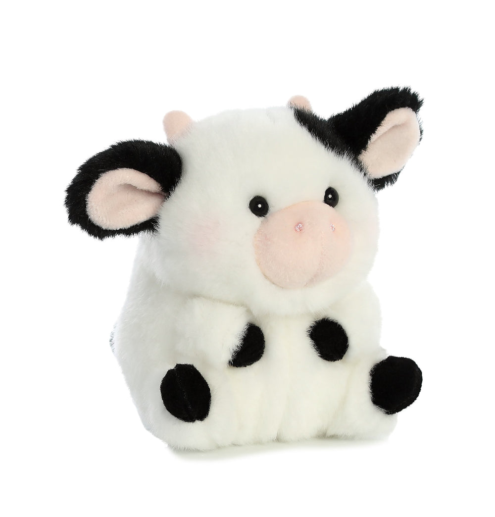 Aurora Daisy Cow plush roll action, perfect for imaginative play