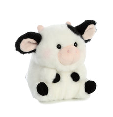 Aurora Daisy Cow plush roll action, perfect for imaginative play
