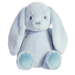 Aurora Dewey Sky Bunny plush offers soft, cuddly comfort for babies during playtime.