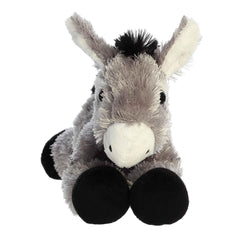 Aurora Donkey Plush with cloud-soft fur and stable bean-weight for calm snuggles.