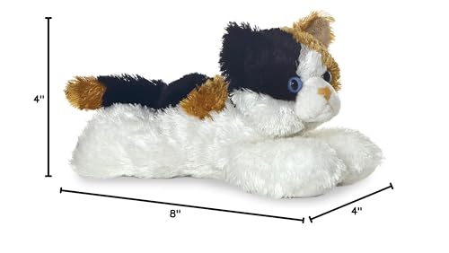 Compact 8-inch size makes Esmeralda portable for travel and cuddles.