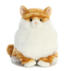 Aurora Fat Cats Butterball Tabby full-body plush for cozy nights and hugs.