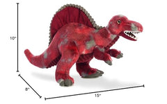Aurora Spinosaurus stands as a cuddly companion for friends and storytelling.