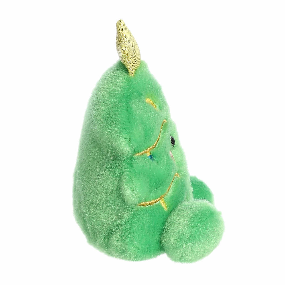Palm-sized Douglas Christmas Tree plush fits easily in hands for portable display