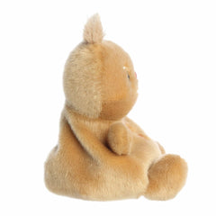 Aurora Gino Gingerbread Man plush fits in the hand for easy cuddling and display.