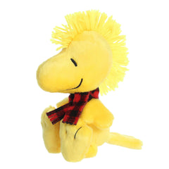 Aurora Festive Woodstock plush front view with soft, cuddly fabric