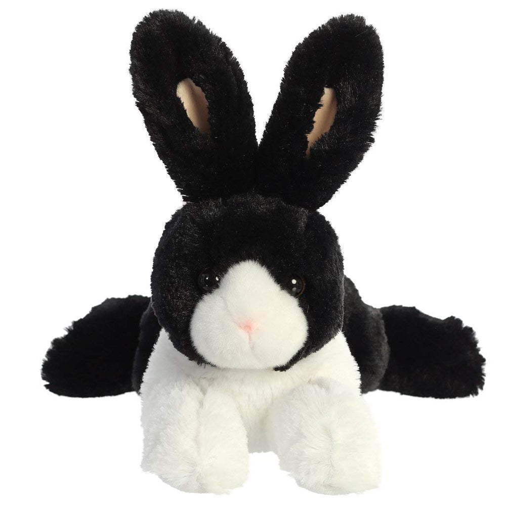 Aurora Flopsie Dutch Rabbit Black fluffy tail detail for display