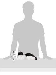 Aurora Flopsie Oreo cat cuddling pose plush suited for gifting
