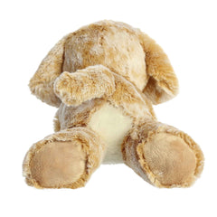 Aurora Flopsie Rusty Retriever resting belly pose ideal for easy play