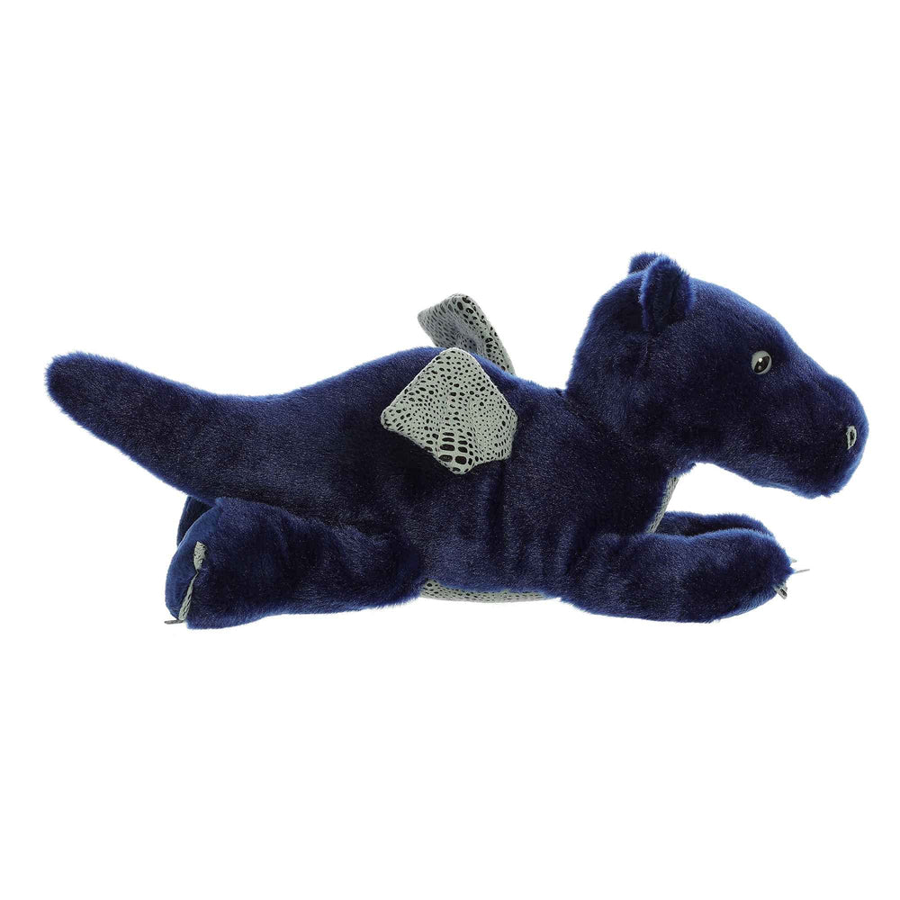 Aurora Flopsie Sapphire Dragon soft fabric enhances comforting hugs