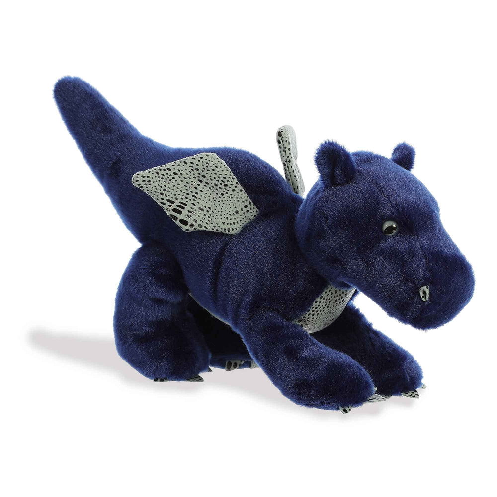Aurora Flopsie Sapphire Dragon wings and scales add whimsy