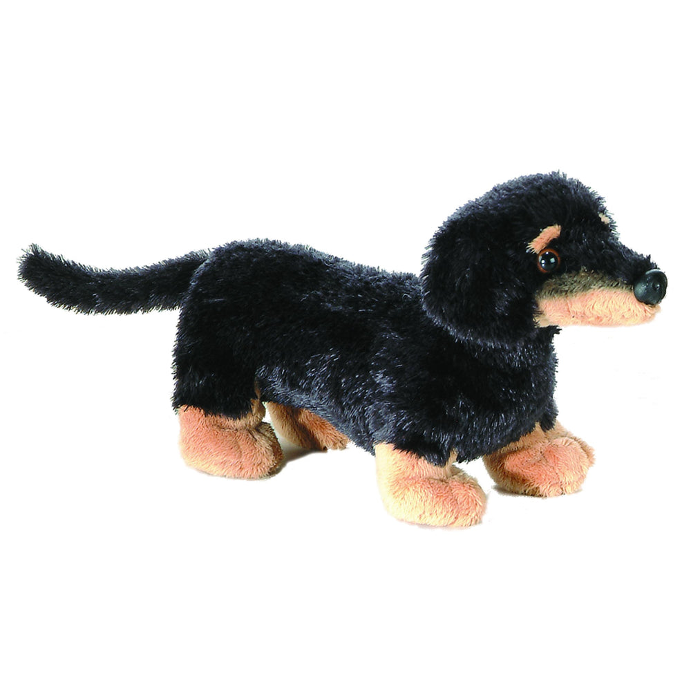 Aurora Sausage Too face close-up shows soft plush texture for cuddling.