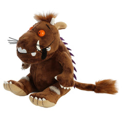 Aurora Gruffalo stuffed animal close-up eyes shown for safety and lasting pretend play