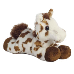 Aurora Gypsy mini Flopsie horse plush with brown spots for cozy snuggles and imaginative play