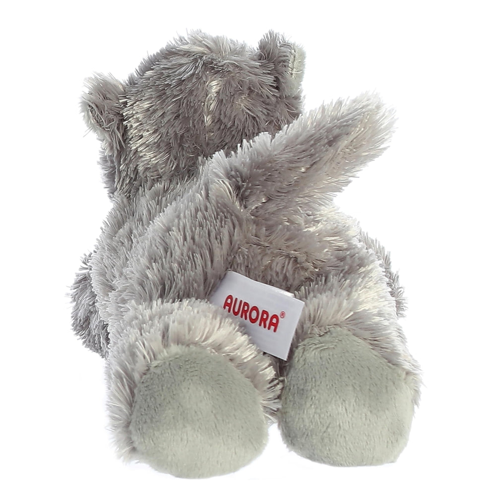 Close-up of Aurora Howie plush texture, cloud-soft fabric for comforting hugs