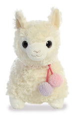 Aurora Llama Drama Coconut 11in overstuffed body for comfy hugs