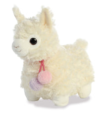 Aurora Llama Drama Coconut 11in tail and feet detail
