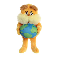 Aurora Lorax bean pellets inside, offering gentle weight for all ages.