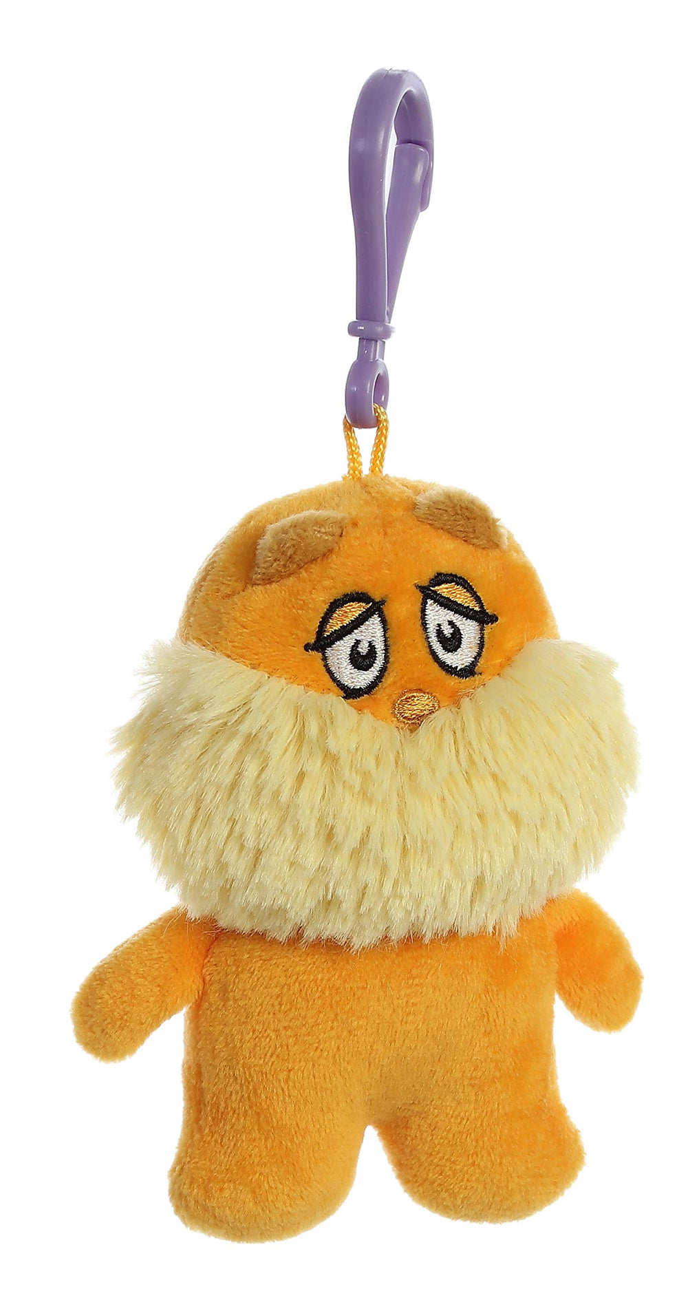 Aurora Lorax plush with soft-touch textures for comforting play and imaginative adventures