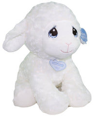 Aurora Luffie Lamb plush with heart tag for comforting snuggles and inspirational moments.