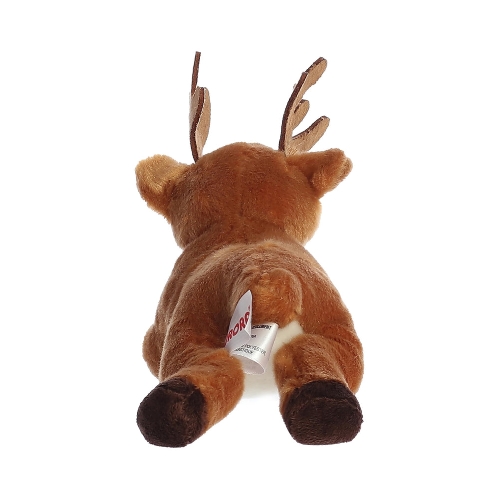Aurora Mini Flopsie Deer compact 8-inch plush for on-the-go companionship.