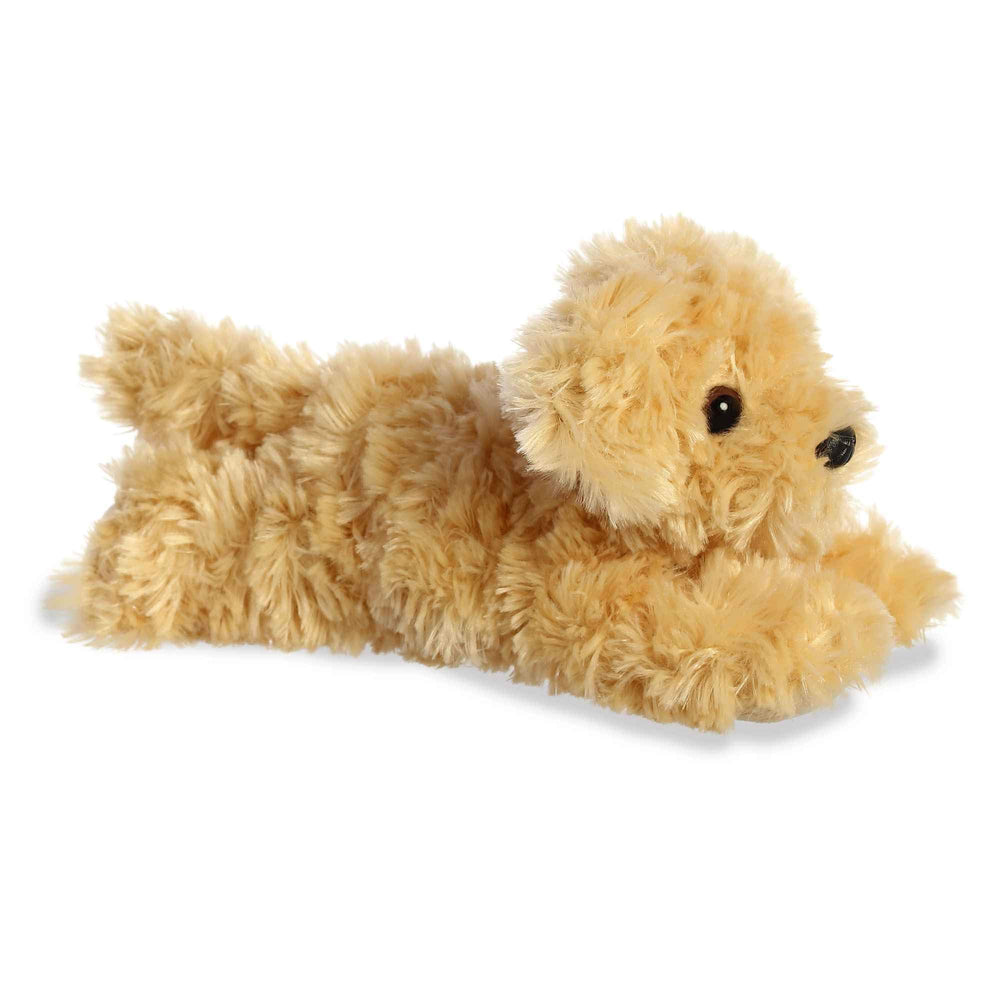 Aurora Ginny Goldendoodle body shines as a portable cuddle buddy