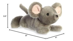 Aurora Missy Mouse mini plush, ideal gift for animal lovers and collectors.