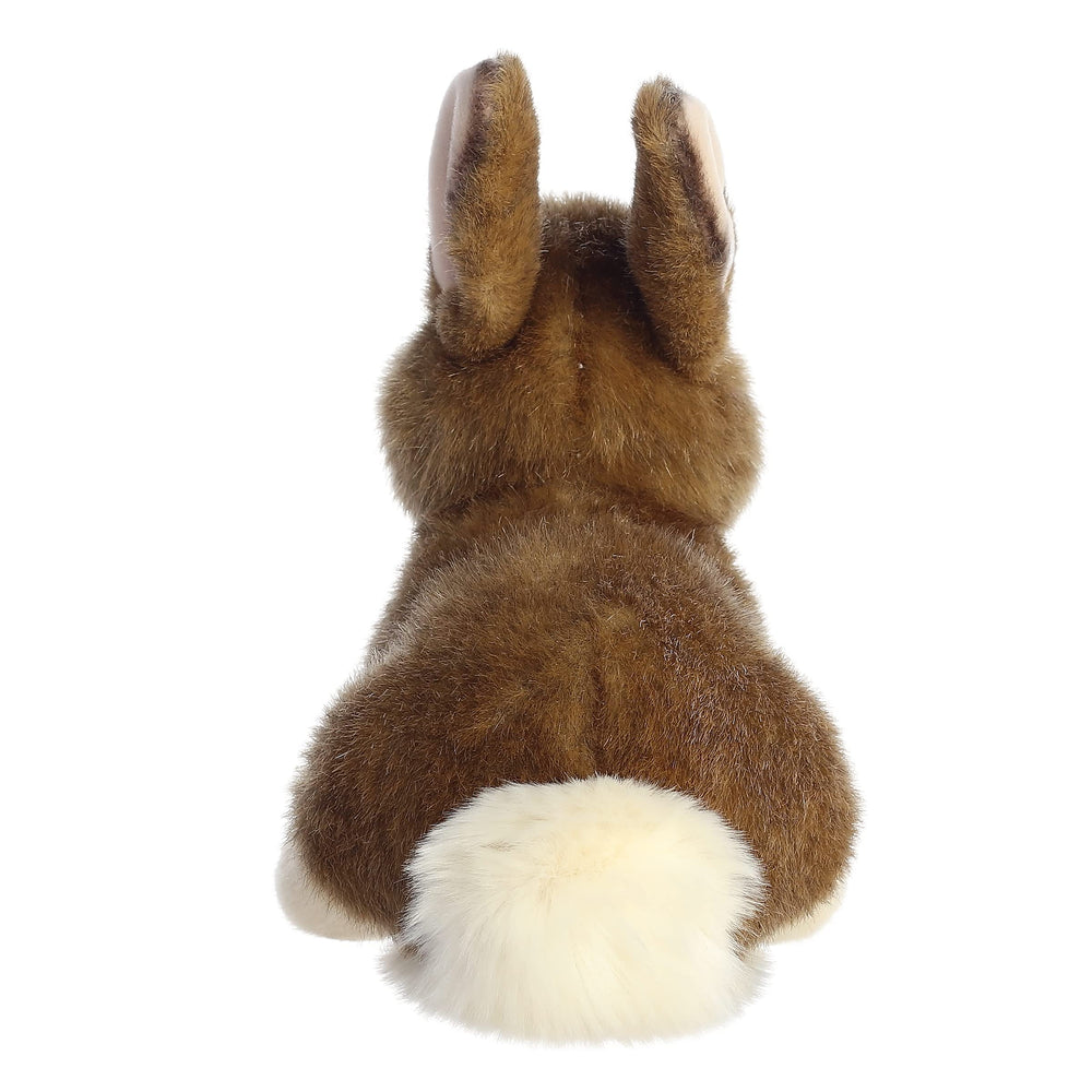 Aurora Miyoni Eastern Cottontail Rabbit material close-up reveals soft plush fabric and comfort.