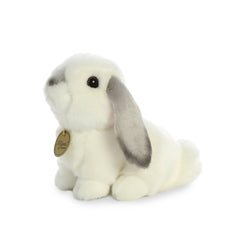 Aurora Miyoni lop-eared rabbit gray bean pellet interior adds structure.