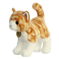 Aurora Miyoni orange tabby cat bean pellets inside provide stability for all ages