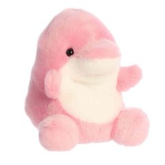 Aurora Palm Pals Amazonia Pink Dolphin soft fluffy body for cozy hugs