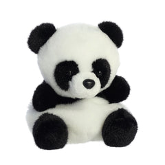 Aurora Palm Pals Bamboo Panda close eyes, expressive design encourages imaginative play and storytelling.
