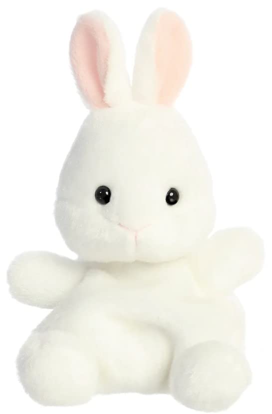 Cottontail bunny from Aurora Palm Pals posing for playful display.