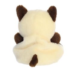 Aurora Dusty Siamese Kitty plush on display highlighting soft texture.