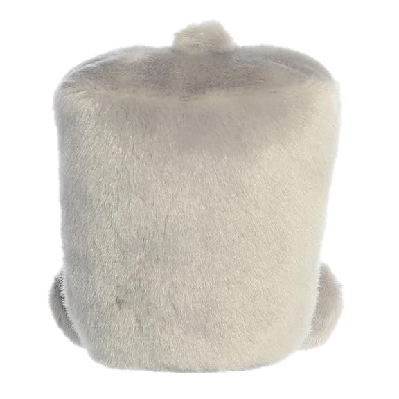 Aurora Garbanzo Palm Pal plush gray in-hand, ideal gift or display.