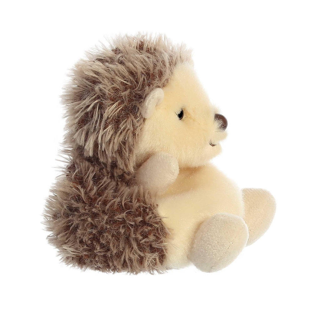 Aurora Hedgie plush with shelf-ready pose conveys decor and gift potential