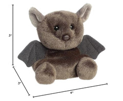 Aurora Palm Pals Luna Bat on desk adds whimsical twilight vibe