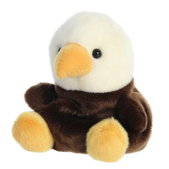 Aurora Murphy Bald Eagle plush in brown tones, comforting for bedtime routines.