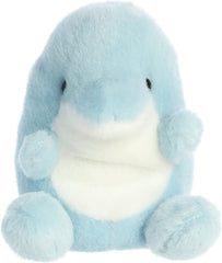 Aurora Palm Pals Chomps Shark embroidered smile adds friendly expression for storytelling