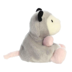 Bean pellets provide stability in Sherri Opossum plush for stable shape