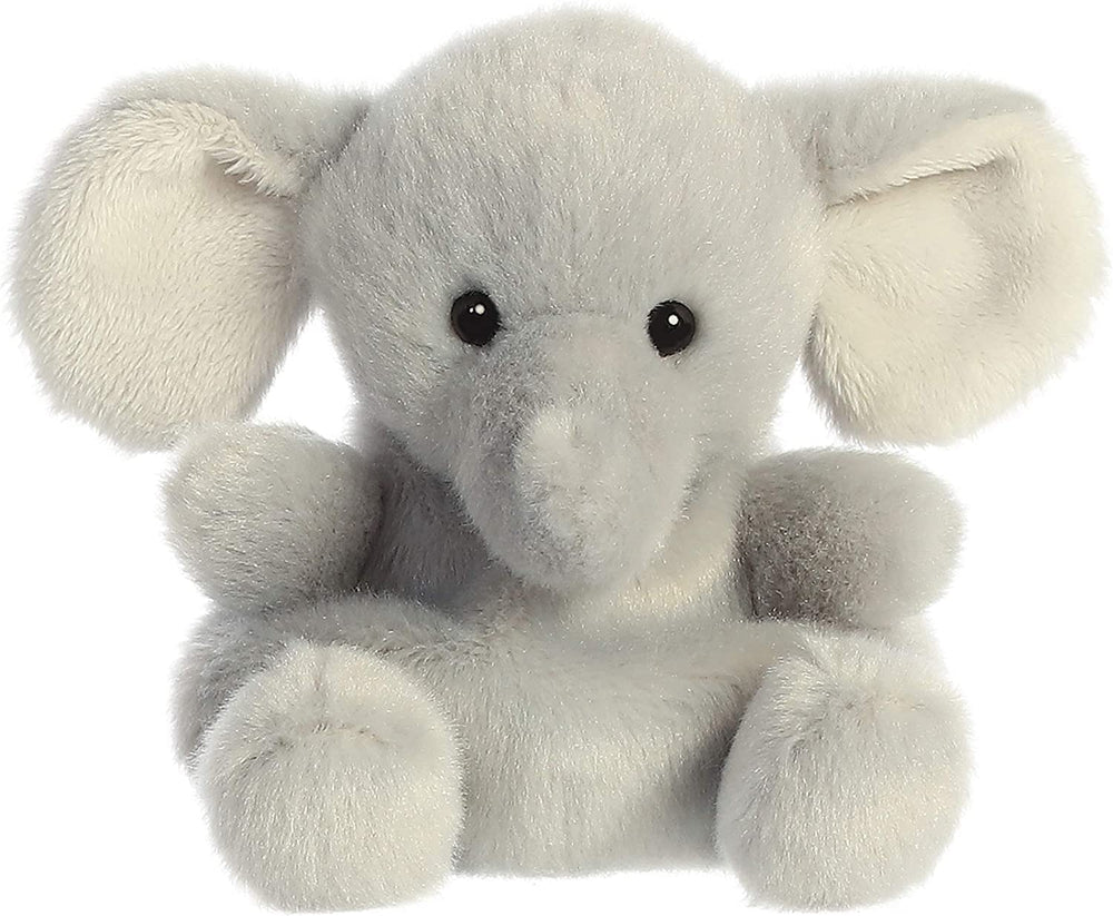 Aurora Palm Pals Stomps Elephant smiling face is a pocket-sized friend.