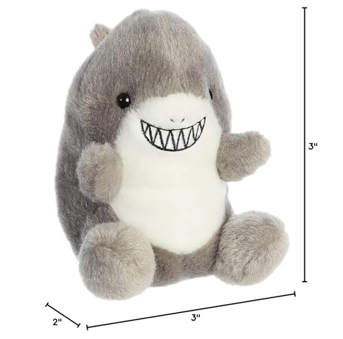 Aurora Palm Pals Clicks Dolphin and Chomps Shark travel-ready cuddle companions
