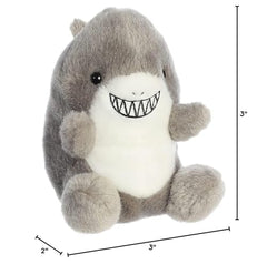Aurora Palm Pals Clicks Dolphin and Chomps Shark travel-ready cuddle companions