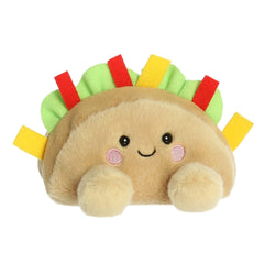 Aurora Palm Pals Fiesta Taco plush lettuce detail adds color to a kid's room