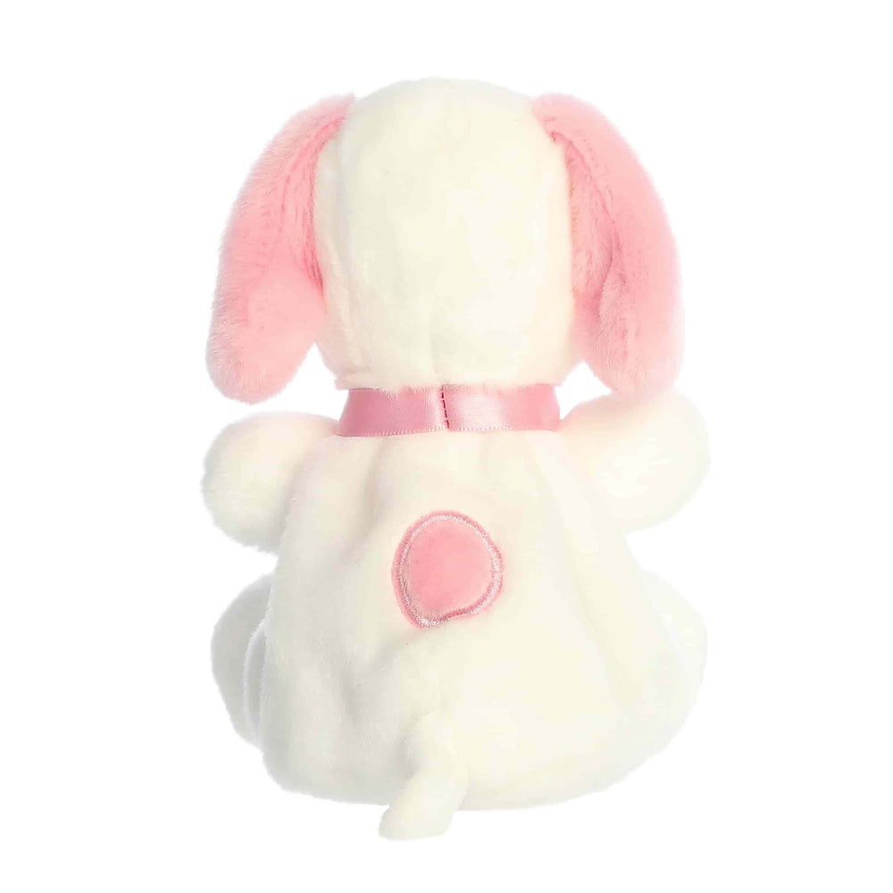 Aurora Snoopy Palm Pal in hand size, ideal for desktop or cuddle.